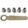 Haskyy Riveteuse Pince à rivets aveugles et rivets Pop Pince à levier 3,2–6,4 mm avec 150 rivets en aluminium dans une mallette