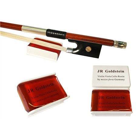 Lot de 2 colophanes en résine pour violon « JR Goldstein »