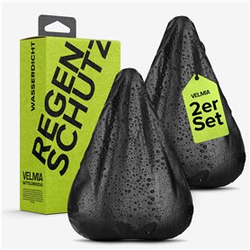 VELMIA Lot de 2 housses de selle de vélo imperméables - Durable et légère - Housse de selle de vélo - Housse de selle de vélo -