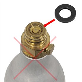 Snapworld-Kaffee 1 Joint de Rechange pour Bouteille Cylindre C02 Compatible avec Brita Cystal Sodaclub Wassermaxx MySodaPop Spud