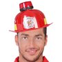 shoperama Casque de pompier avec sirène clignotante et son Accessoire de fête JGA Party