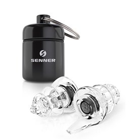 Senner MotoPro Bouchons d'oreille avec étui en aluminium