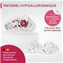 Bouchon d'oreille Senner WomenPro avec étui en aluminium. Idéal pour les femmes, particulièrement facile à porter et silencieux,