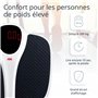 ADE Pèse-personne numérique | Jusqu'à 200 kg | Surface de pesée extra large et antidérapante | Pèse-personne pour personnes âgée