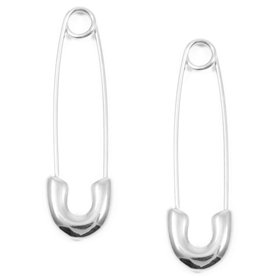Happiness Boutique Femmes Boucles d'Oreilles Epingle de Sûreté | Boucles d'Oreilles Délicates Bijoux Acier Inoxydable