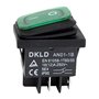 Interrupteur à bascule ON-OFF 230V lumineux AN01 étanche IP55