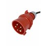 5 mm 2 tuyaux en caoutchouc IP44 pour camping