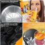 KESSER - Centrifugeuse en Inox Fruits et légumes 1100W, Extracteur de jus, Capacité 1L, Ouverture 85mm