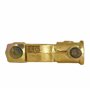 L&P A0066-6-1 Lot de 2 Cosse Batterie 12v 24v Cosse Batterie Voiture Laiton Bornes Batterie 12v Connecteur Batterie Borne Batter