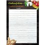 PRICARO Lot de 5 listes de courses « Mediterranean » A6