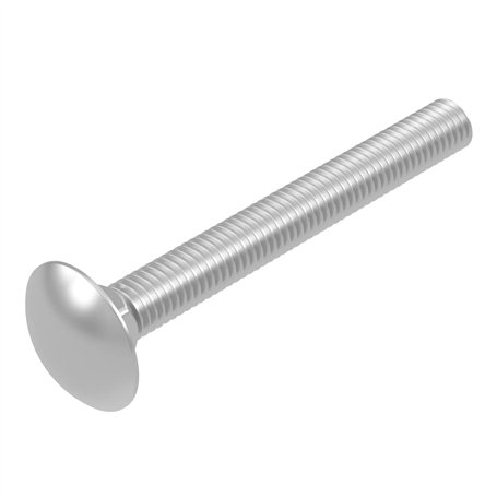 SECCARO Lot de 20 boulons de carrosserie M8 x 70 mm