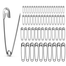 200x épingles de sûreté Aiguilles de différentes Tailles - 30