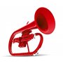 Classic Cantabile MardiBrass bugle Sib en plastique rouge
