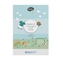 dabelino® Ensemble de papier à lettre de football pour enfants - Format A5 - Ligné avec enveloppes + bloc de coloriage - Pour ga