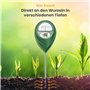 Meine Orangerie Humidimètre pour plantes - Humidimètre du sol pour plantes en pot et d'intérieur - Il suffit de lire l'humidité 