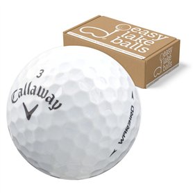 easylakeballs 50 Callaway WARBIRD BALLES DE Golf RÉCUPÉRATION/Lake Balls - QUALITÉ AAAA/AAA (Pearl/A Grade) - dans Sac en Filet