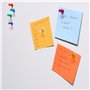 Poppstar Aimants Cônes Colorés pour Tableau, 50x (11 x 17mm) Aimants Puissants pour Tableau d'Affichage pour Réfrigérateur et Ta
