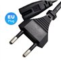 Eaxus® Alimentation électrique Compatible avec Nintendo Wii - Câble d'alimentation de Remplacement de 2,1 mètres Adaptateur Sect