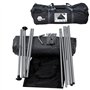 yourGEAR Tente Ravello 400, Tipi pour 4-6 Personnes Tente familiale Hauteur Libre Sol Cousu étanche 5000 mm Bleu Gris
