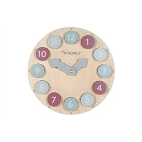 Kindsgut Jeu d’éveil Horloge d'apprentissage