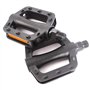 KHE BMX Kids Pédales pour enfant en PVC Noir 1/2" Axe CrMo 85 mm de large Seulement 288 g