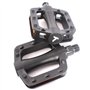 KHE BMX Kids Pédales pour enfant en PVC Noir 1/2" Axe CrMo 85 mm de large Seulement 288 g