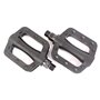KHE BMX Kids Pédales pour enfant en PVC Noir 1/2" Axe CrMo 85 mm de large Seulement 288 g