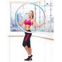 BLACKROX Hoopparox Cerceau de fitness pour adulte avec intérieur en acier inoxydable Poids réglable Réduction de poids 1,2 à 4 k