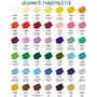 Krevo Art Peinture pour tissu - Marron - Acrylique à base d'eau - Résistant au lavage - Tube de 60 ml - Teinture textile lavable