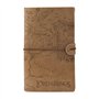 Elbenwald Le Seigneur des Anneaux Carnet de notes avec carte de la terre du Milieu en relief et réutilisable 12 x 19