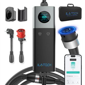 iLa Tech Mobile Wallbox 22kW WiFi Triphasé