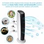 ASIGO® Loniseur et Purificateur d'Air pour les Allergiques | Épurateur et Assainisseur Silencieux | anti-Allergies, Poussière, P