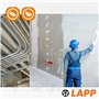 Lapp 4520045 H07V-K 10 mm² Rouge I Câble de câblage I Câble flexible I Fil simple en PVC I Toron 10 mm² I Câblage