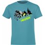 T-shirt de vélo pour enfant - Waldweg Heizer - VTT - Vêtement de sport pour garçons et filles - Vêtements d'extérieur