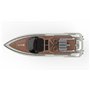 Amewi 26101 Aimee Speed Bateau 380 mm 15 km/h 2,4 GHz RTR Marron/Blanc crème