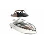 Amewi 26101 Aimee Speed Bateau 380 mm 15 km/h 2,4 GHz RTR Marron/Blanc crème