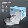 WeVida® Plus FFP2 Lot de 25 masques respiratoires certifiés CE et conformes aux normes EN149:2001+A1:2009, CE2841 (vieux rose)