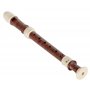 Classic Cantabile Stellina Flûte à bec en C-Soprano Baroque Marron