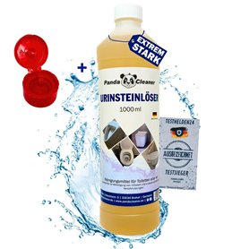 PandaCleaner Détartrant urinaire extra puissant – 1 l – Nettoyant pour toilettes extrêmement puissant – Nettoyant anti-calcaire