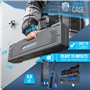 HASKYY Jeu de clés dynamométriques 1/2" 50-350 Nm pour voiture, tige d'extension pour voiture, douilles, outils de service