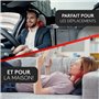 Wellax Coussin de massage relaxant avec fonction chauffante et rotation à 360 °, Shiatsu à 3 vitesses pour les épaules et le dos