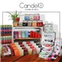 V Candelo ensemble de 12 bougies flottantes sans parfum - Bougies chauffe-plat flottantes blanches - Bougies décoration flottant