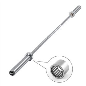 wuuhoo® Barre d'Haltère Longue Pamela – 201cm Barre Olympique