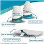 FLUOREV - Ciment Dentaire Ionomère - Kit de Rescellement Temporaire pour Obturations Dentaires Urgentes - Pansement Dentaire de 