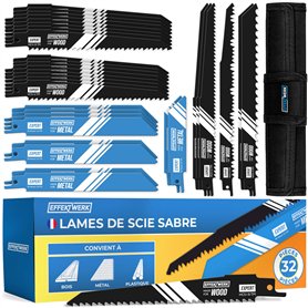 Effektwerk Lames de scie alternative (32 pièces)