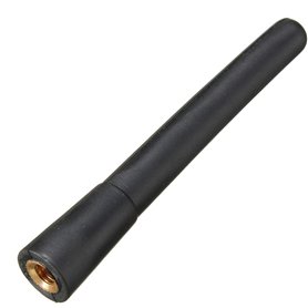 Jurmann Trade GmbH Antenne de toit 18 cm - Courte DIN - Pour réception de FM