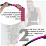 Green SEEDS GreenWise™ Hula Hoop Sport en Acier Inoxydable pour Adultes et Enfants pour la Perte de Poids, Le Massage, Le Fitnes