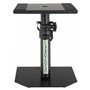 Pronomic SLS-36P BK Statif de Table pour Haut-parleurs - Support de Table Enceintes de Monitoring Studio - Pieds métallique - En