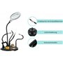 Stagecaptain LH-440 Aide au soudage avec lampe loupe - Une main secourable pour les travaux de bricolage et de soudure station s
