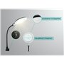 Stagecaptain LH-440 Aide au soudage avec lampe loupe - Une main secourable pour les travaux de bricolage et de soudure station s